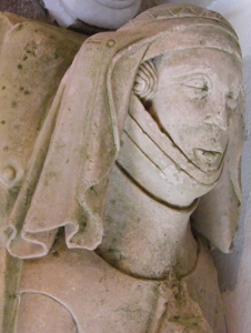 Wickhampton - St Andrew William de Gerbrygge and wife Joan 1300